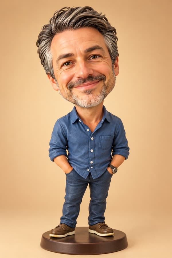 3D Caricature example