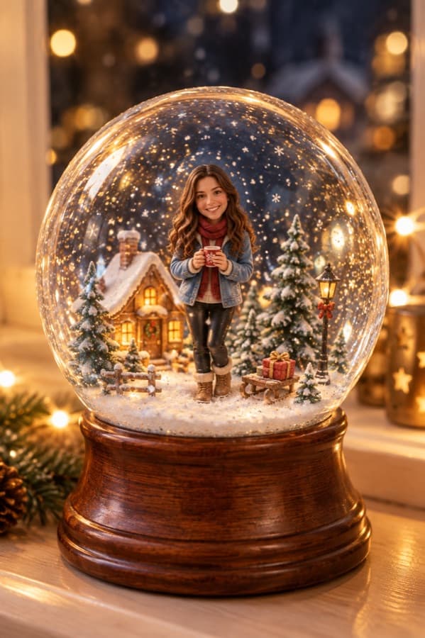 Snow Globe Me example